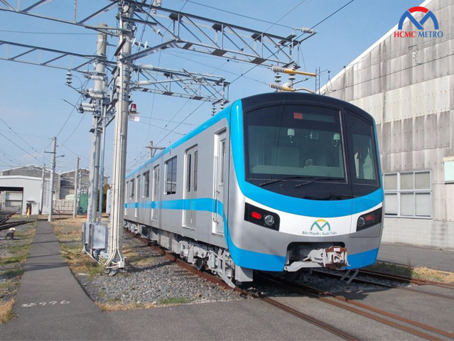 Ho Chi Minh City’s first metro train to arrive in Vietnam in October ...