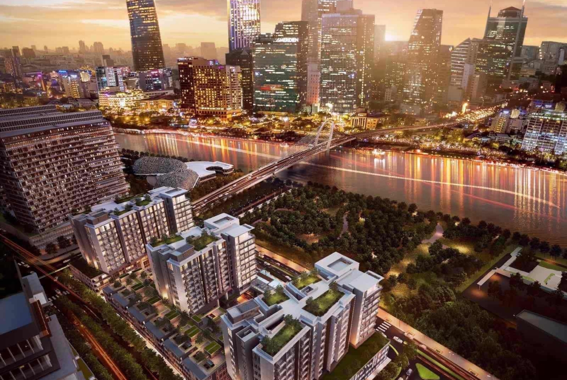 distric 1 view from Metrapole