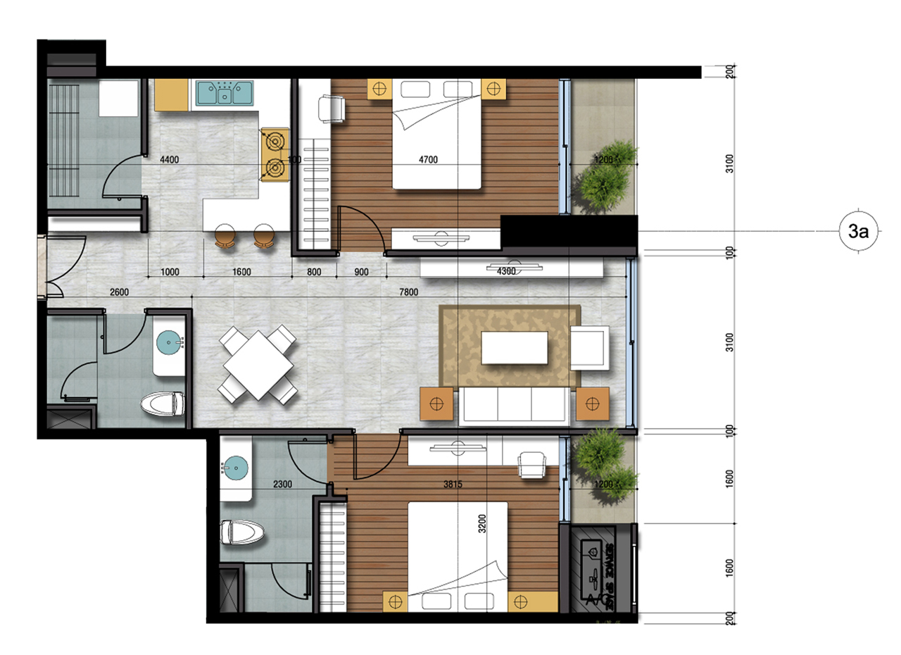 Thao Dien Pearl for rent