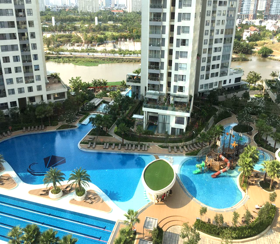 Diamond Island swimming pool