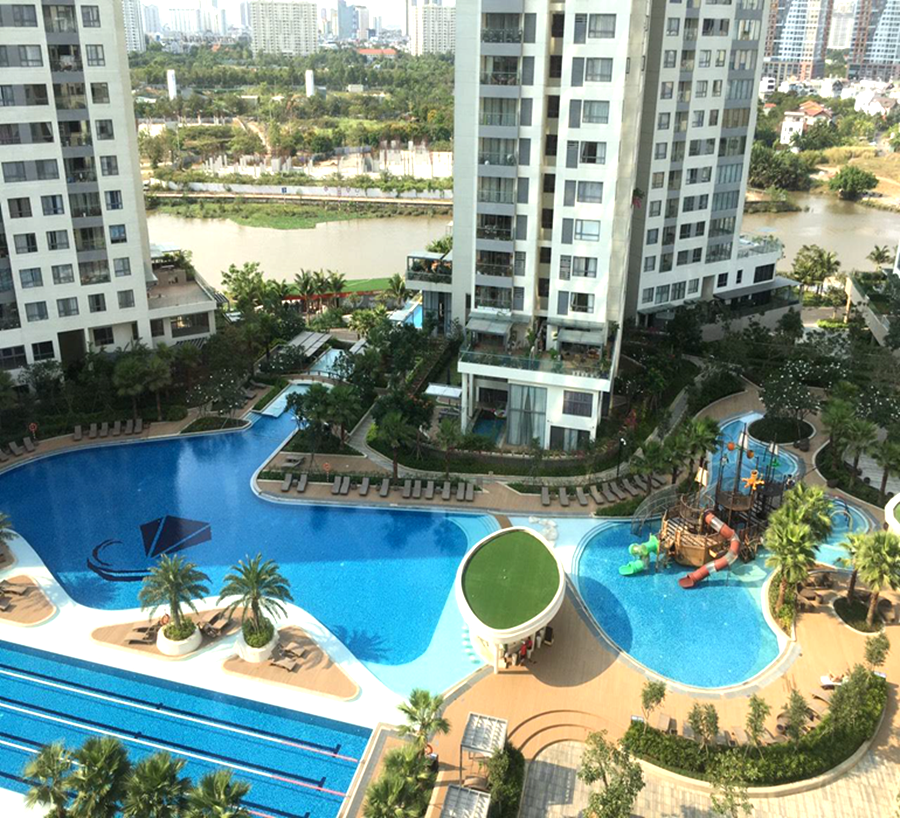 Diamond Island swimming pool