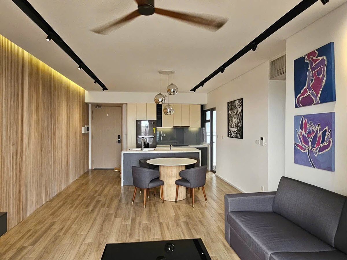 3BR apartment for rent at Palm Heights with fully & luxury furniture