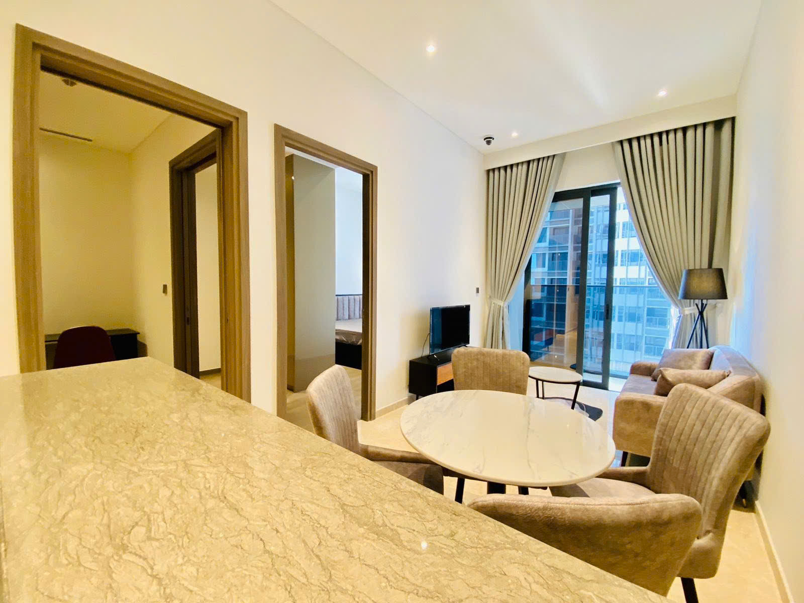 The-Marq-Quan-1 -1.1 The Marq 1BR apartment for rent with fully furnished at Dist 1, HCMC