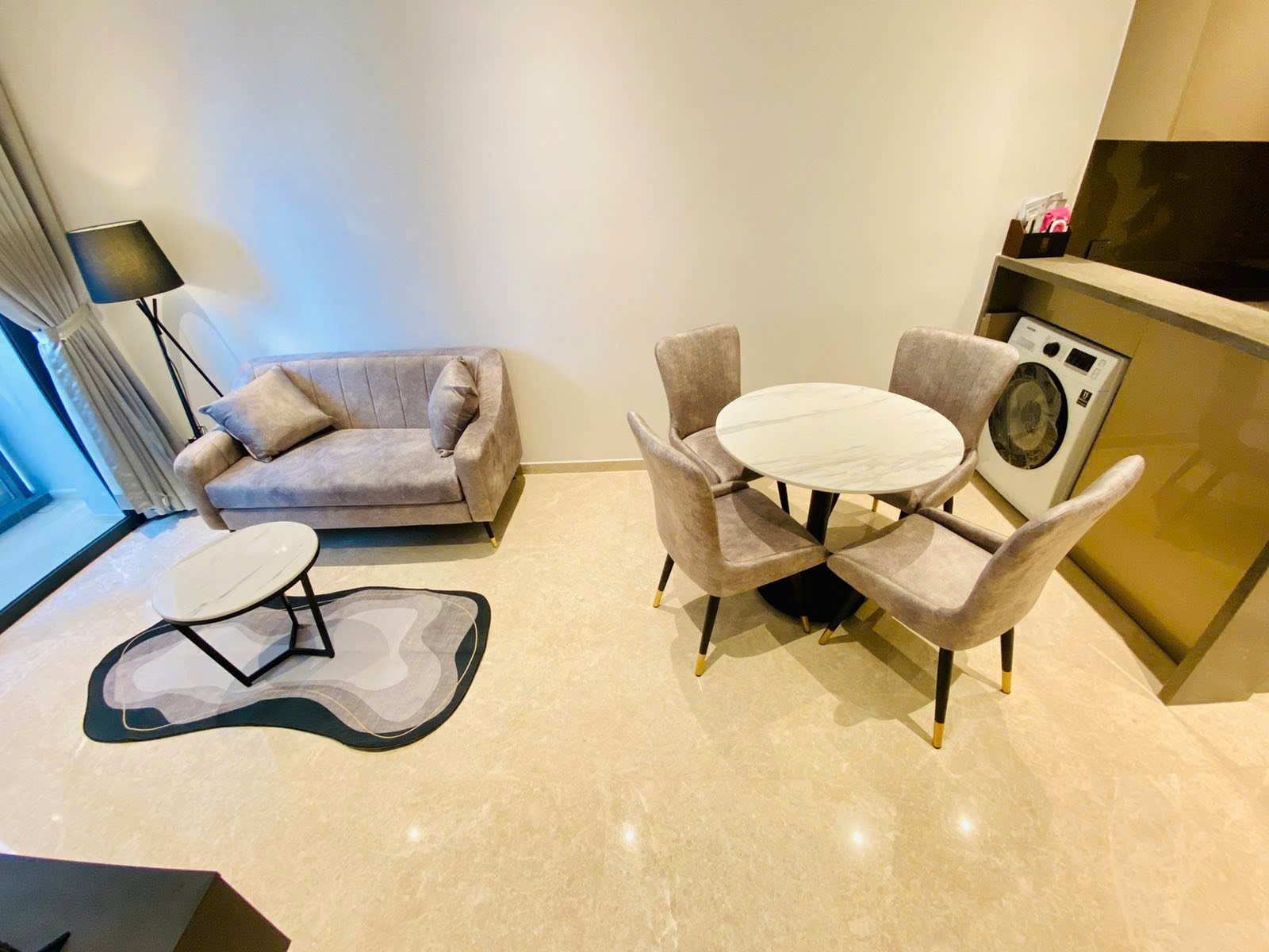 The-Marq-Quan-1- 1. The Marq 1BR apartment for rent with fully furnished at Dist 1, HCMC