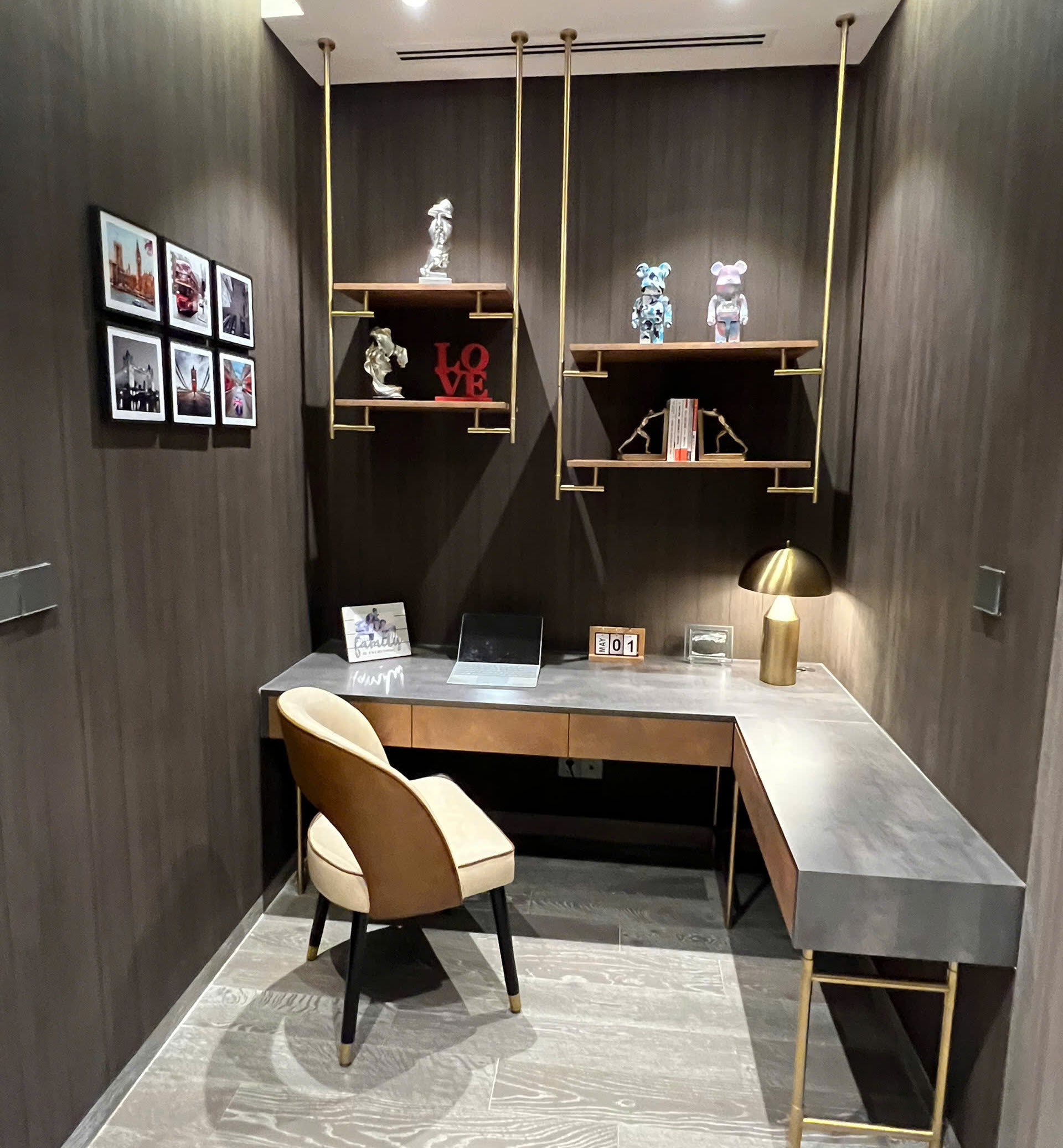 The Marq 1BR + study room for rent in Dist 1 HCMC with luxury furniture