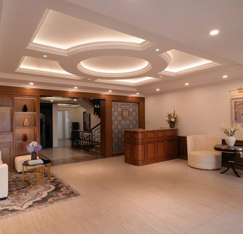 Stunning 4-story neoclassical villa for rent in District 2, near Diamond Island