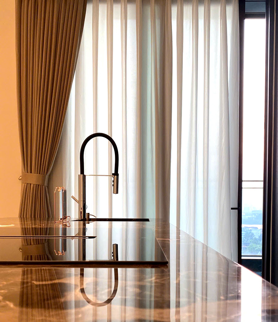 6-star DEFINE District 2 apartment for rent: 4 bedrooms, basic furnishings, and private pool