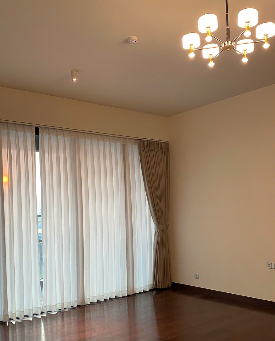 6-star DEFINE District 2 apartment for rent: 4 bedrooms, basic furnishings, and private pool